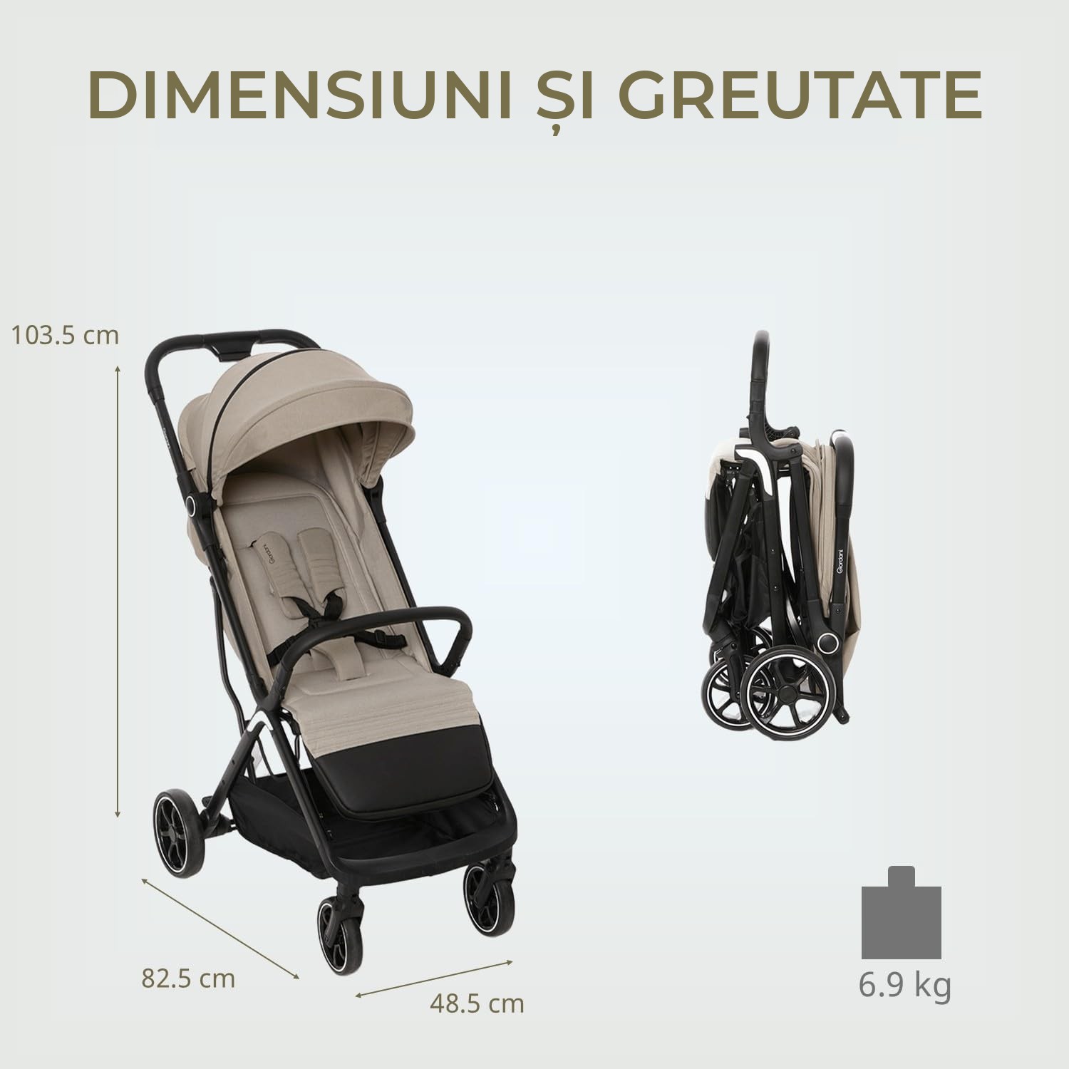 Cărucior sport Giordani G-Touch — imaginea 3