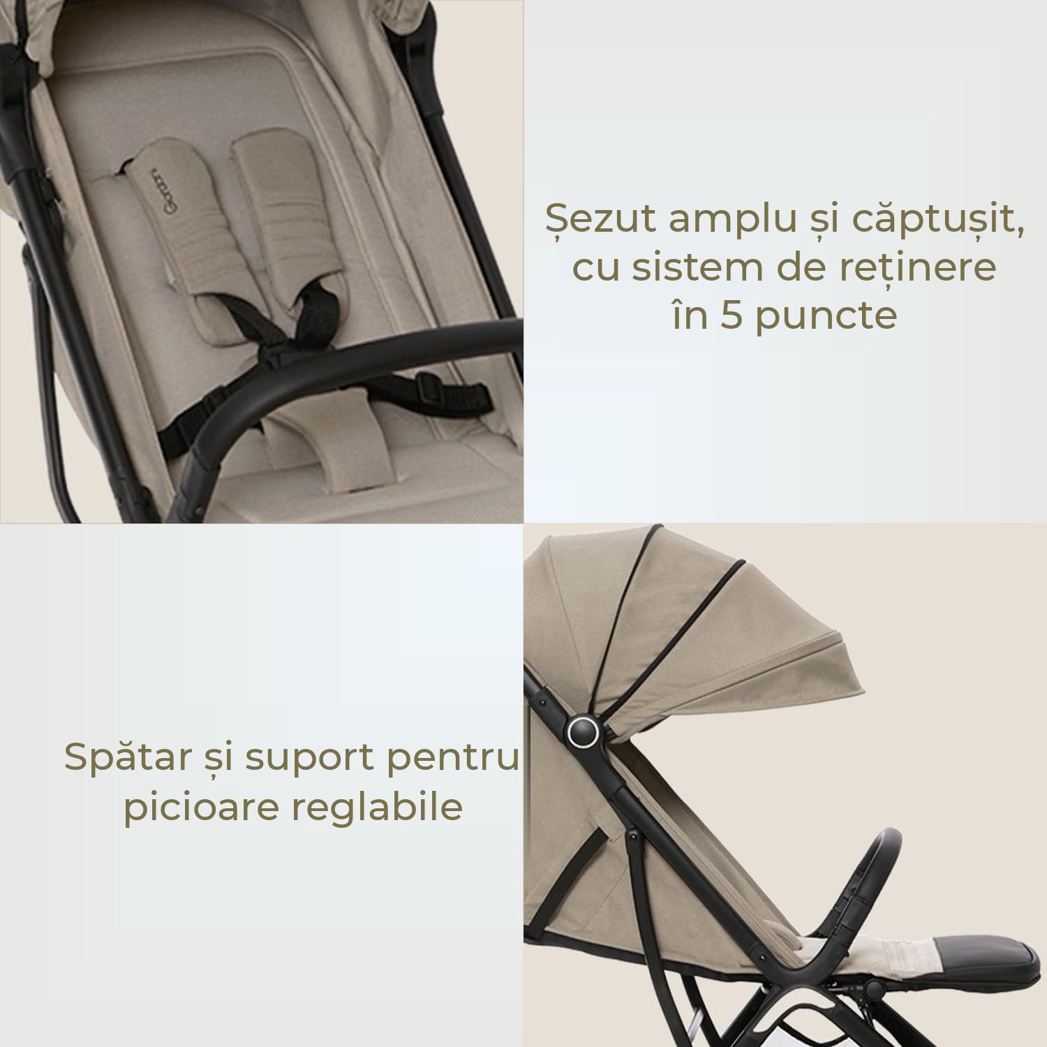 Cărucior sport Giordani G-Touch — imaginea 6