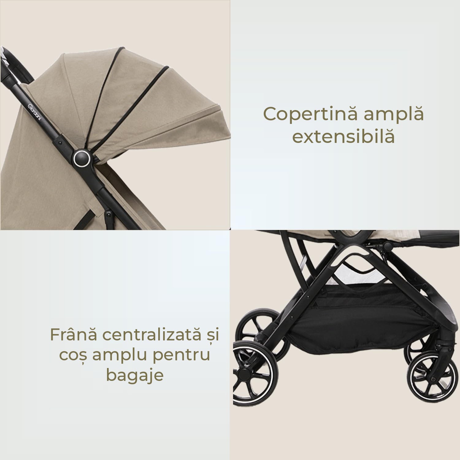 Cărucior sport Giordani G-Touch — imaginea 7